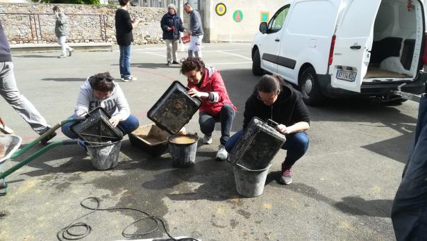 Journée citoyenne - chantier terre crue