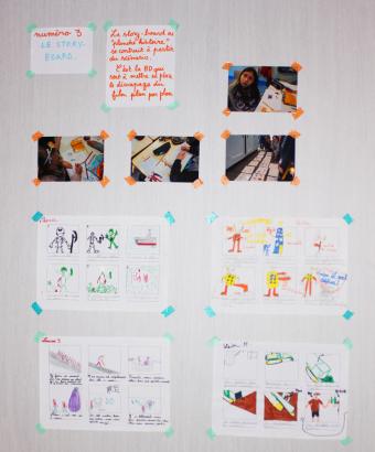 story board enfant