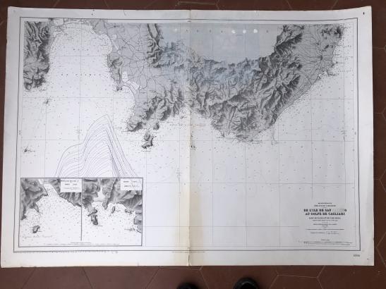 Une de cartes de navigation envoyés à Sainte-Foy pour la suite du projet