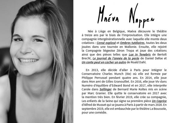 Portrait et biographie de Maéva Nappen