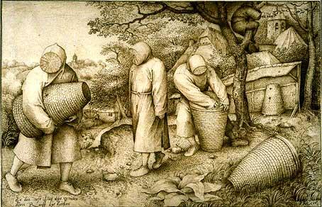 Les apiculteurs de Peter Brueghel l'ancien, 1568