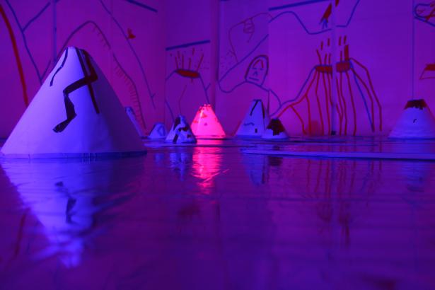 le décor en lumière