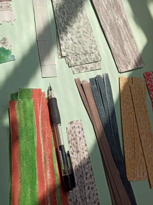 Pré-découpage en bande