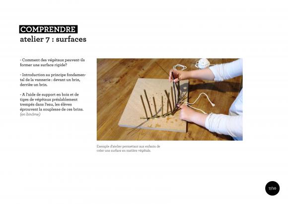 atelier 7 : surfaces 