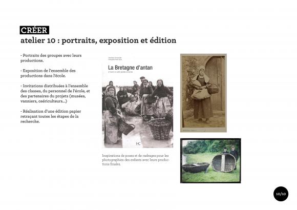 atelier 10 : portraits, exposition et édition