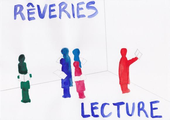 Rêveries (lecture) : Une lecture des écrits de l’activité précédente. Nous allons expérimenter en lisant à différents hauteur de voix et à plusieurs endroits du bâtiment pour expérimenter le rapport entre nos voix, les textes et l’architecture. 