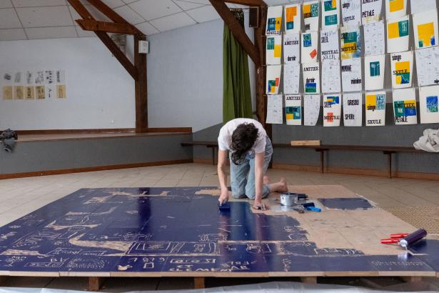 Encrage du plancher.