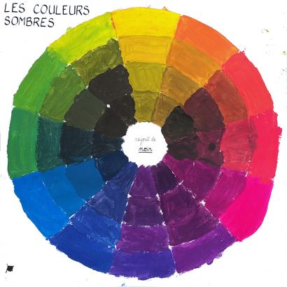 Les couleurs sombres