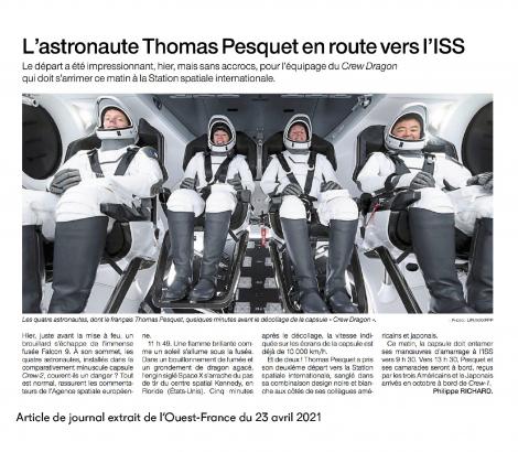 L'article de journal avec image