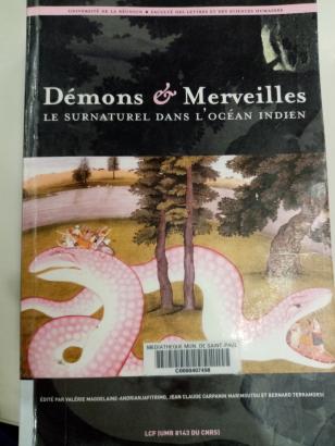 Premières lectures : Démons & Merveilles, le surnaturel dans l'océan indien, Valérie Magdelaine-Andrianjafitrimo, Jean-Claude Carpanin Marimoutou, Bernard Terramorsi, Laboratoire de recherche sur les espaces créolophones et francophones 