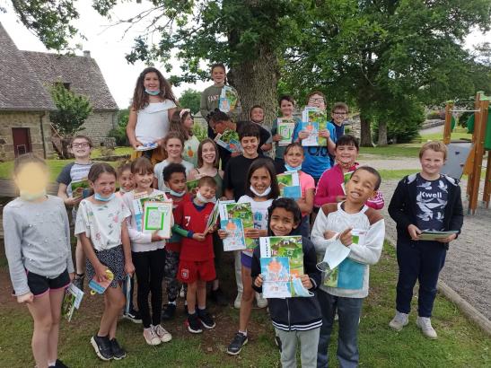 Photo de classe avant le départ !