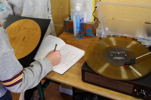 Écoute du Golden Record