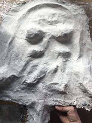 #masque#papiermaché#création