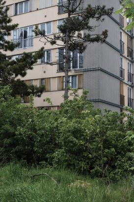 Façade de la Cité du Chêne-Pointu