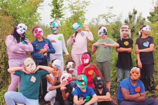 Au bal des masques, classe de ce1-ce2
