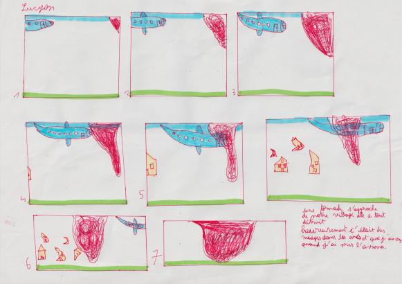 story-board (la tornade)