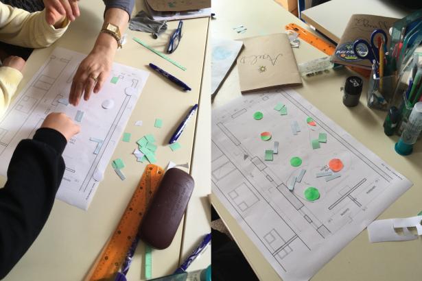 Travail sur le parcours visiteur·euse