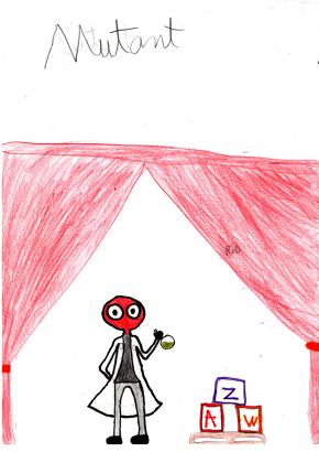 Le mutant, par Jade