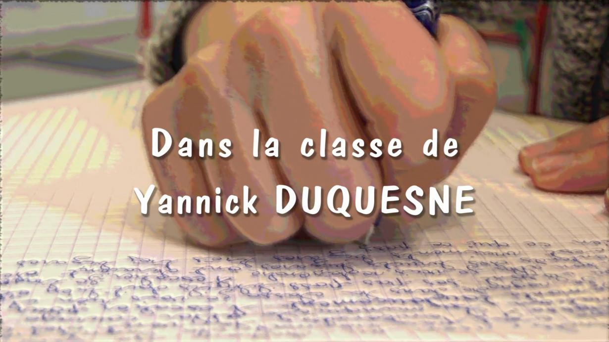 Vidéo réalisée par Gabriel Ruquet : atelier d'écriture en classe de CM1-CM2
