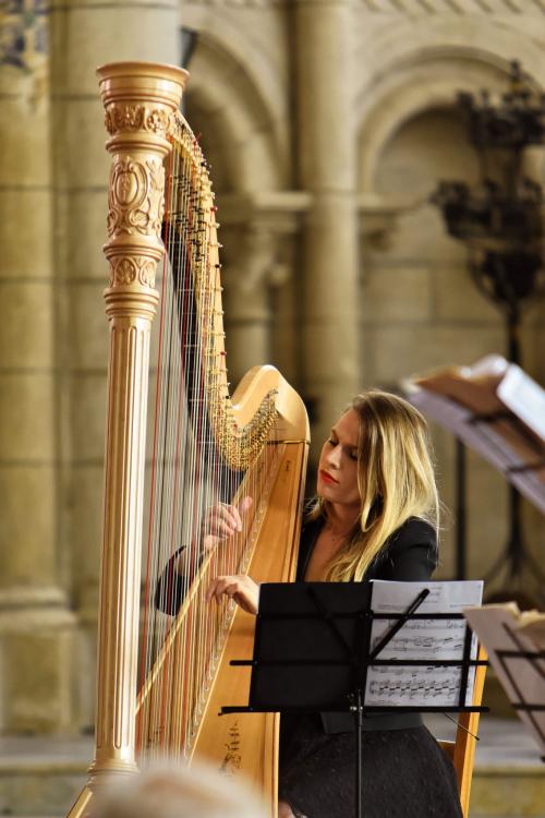 Souvenirs du concert : les musiciens de l’ensemble Les Anges Vagabonds