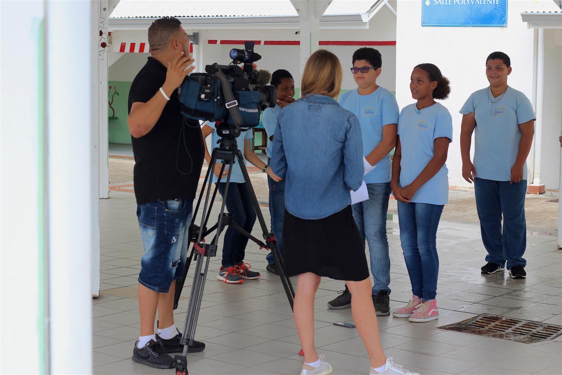 Reportage du journaliste Alex Robin de la chaîne TV Guadeloupe 1ère dans le journal de 13h du 31 mai 2019.