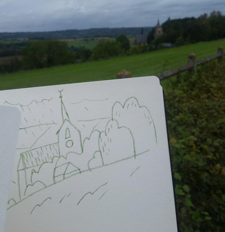 croquis du village