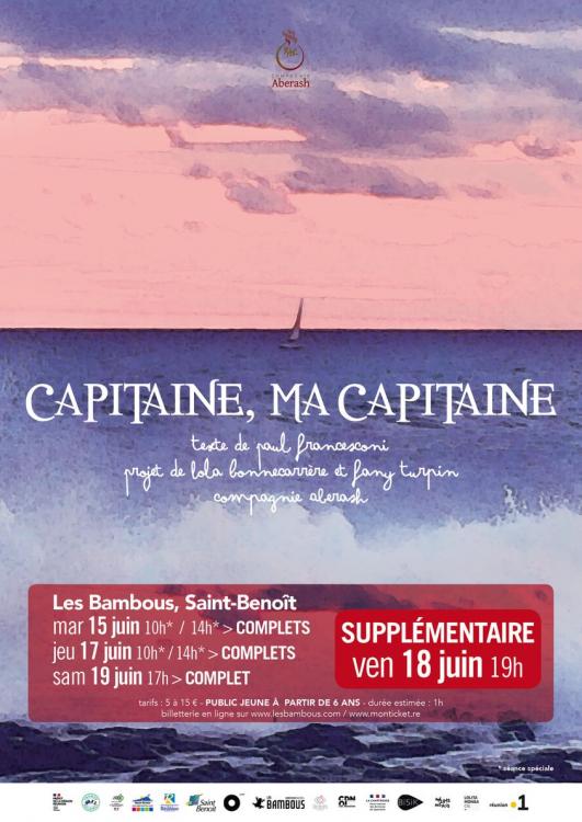 Affiche de Capitaine, ma Capitaine