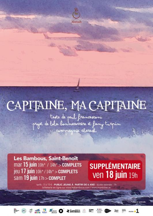 Affiche de Capitaine, ma Capitaine