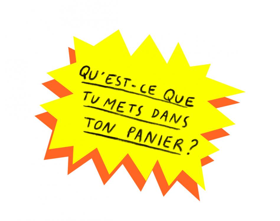 Titre du projet : Qu’est-ce que tu mets dans ton panier ?
