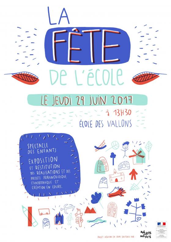 L'affiche en fête