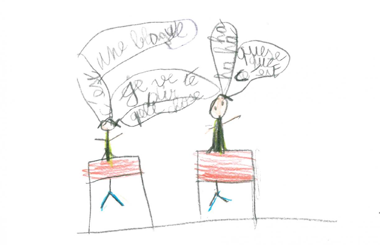 Dessin d'une enfant