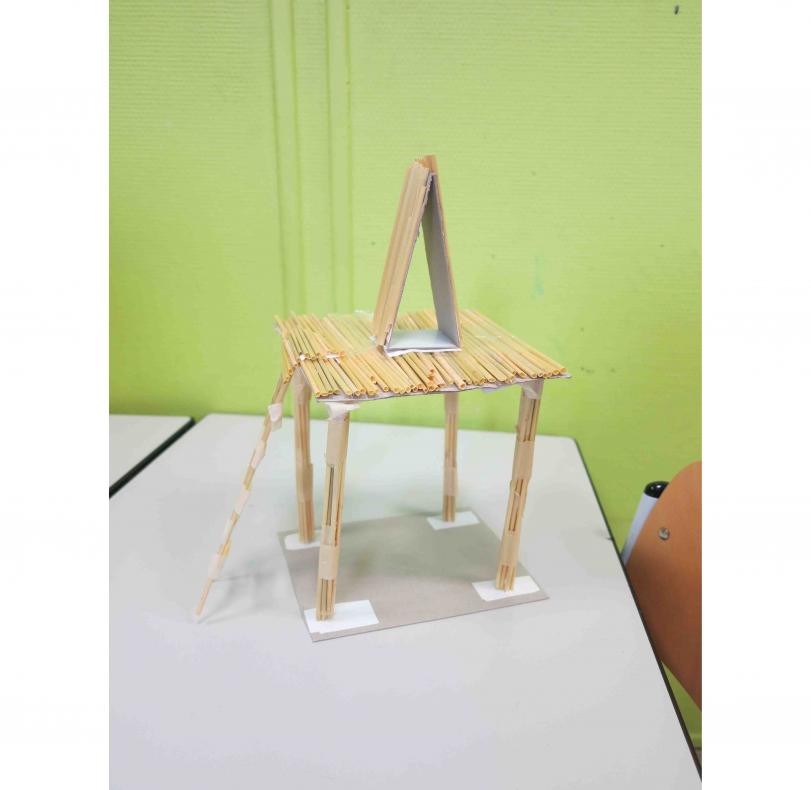 maquette en paille