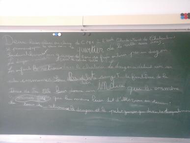 Quelques illustrations de notre travail avec Julie De Halleux
