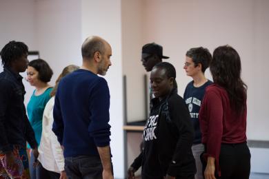 Salim Santa Lucia pour les Ateliers Médicis 14/04/18 Maison de l'habitat 