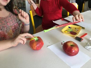 La peinture des fruits et légumes