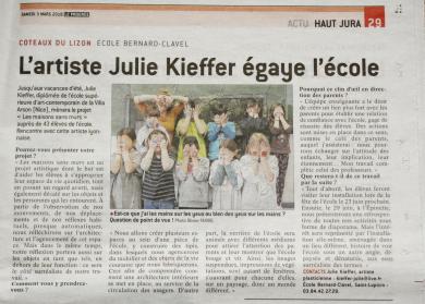 Un tour dans le journal !!