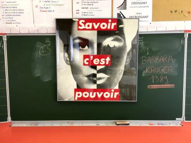  «SAVOIR C’EST POUVOIR», BARBARA KRUGER