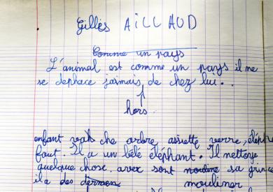 Histoire de savane d'après Gilles Aillaud (4)