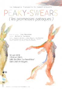 Affiches PEAKY-SWEARS (les promesses patraques)