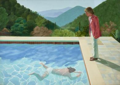 Hockney, David, Portrait of an Artist (Pool with Two Figures), 1972