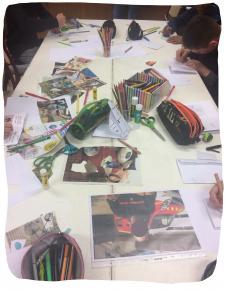 atelier fanzine en 6e