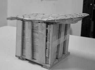 cabane maquette ecole 