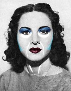 Sans titre (midnight blue), 2018. Extrait de la série Right Color, 2018.