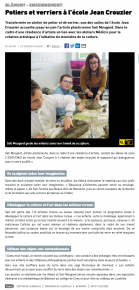 est republicain presse sati mougard élèves blamont