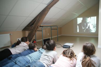 Les Patama devant la Vis de Didier Flamant