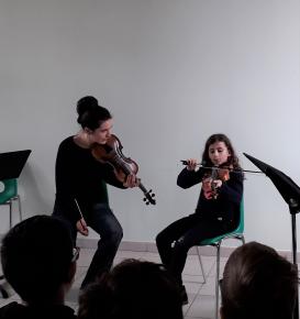 loché au violon