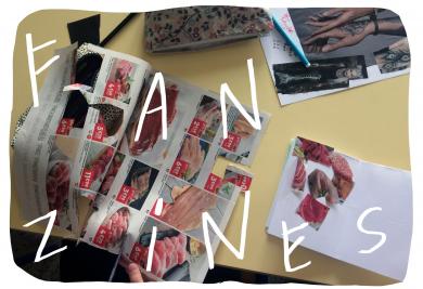 atelier fanzine en 6e