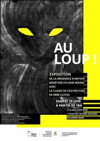 Affiche exposition « Au loup ! »