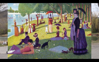 Un dimanche après-midi sur l'île de la Grande Jatte 