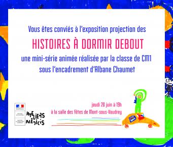 invitation expostion projection enfants